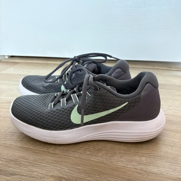 👟 Nike LunarConverge Running Shoes | Grey & Mint Green - Picture 2 of 6